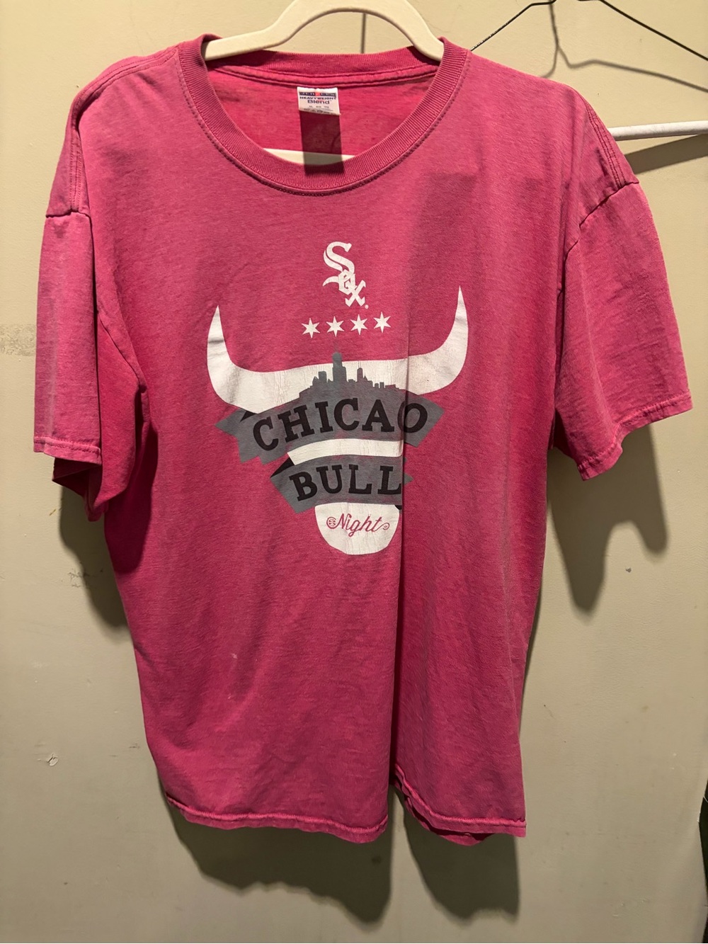 CHICAGO WHITE SOX MLB Chicago bulls NBA Night 9/14/15 2015 SGA T-Shirt size XL